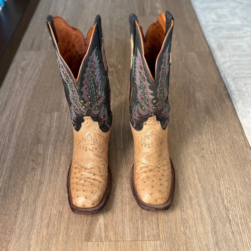 Lucchese Ostrich Boots